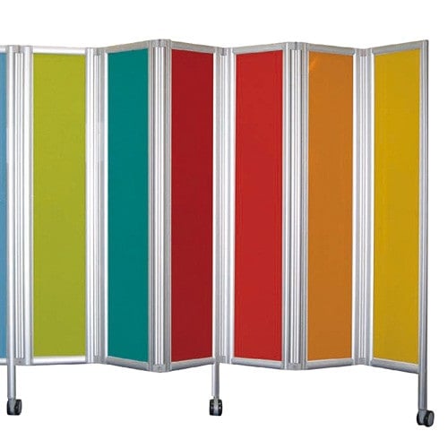 Coloured Plexiglas Panels for the ropimex® Folding Wall orange