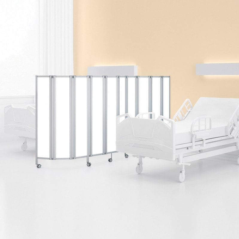 Folding Wall Room Divider 9 panels, 270 cm
