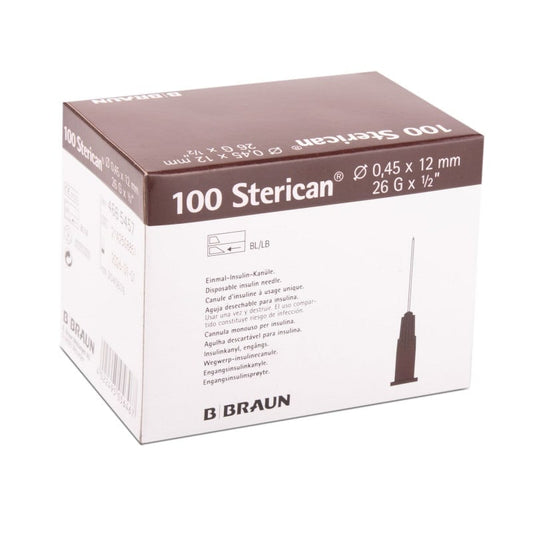 Sterican® Needles 26G 0,45 x 12 (brown)