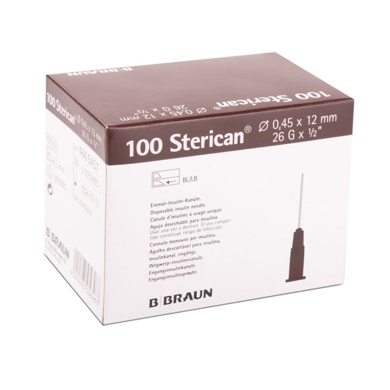 Sterican® Needles 27G 0,40 x 12 (grey)