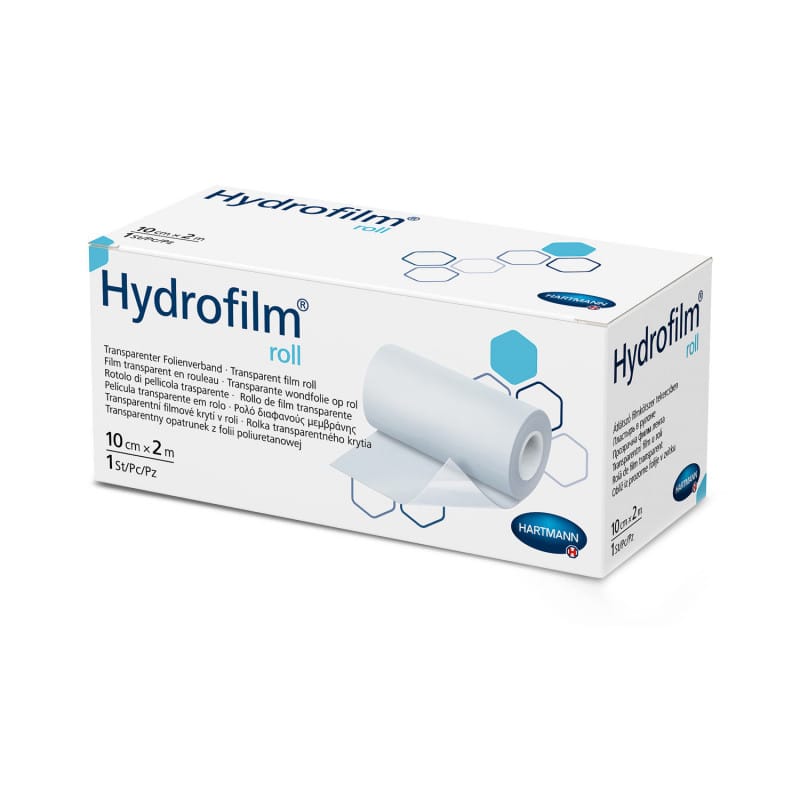 Hydrofilm film dressing 10m x 10cm