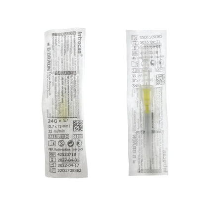 Introcan Intravenous Cannula 18G, 1.3 x 45 mm, green