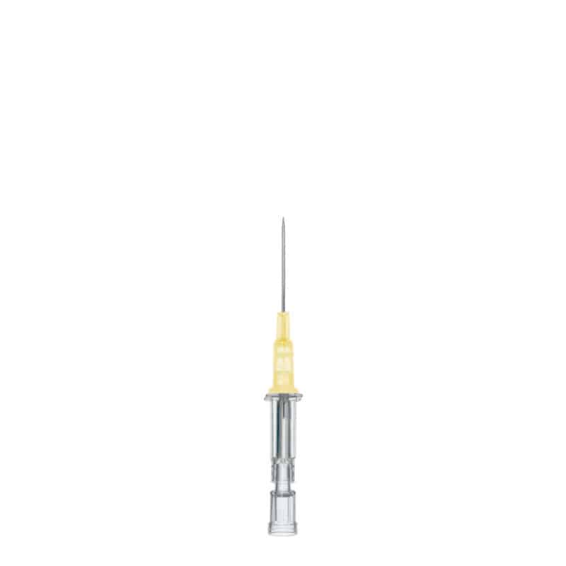 Introcan Intravenous Cannula 24G, 0.7 x 19 mm, yellow