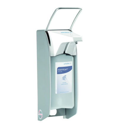 Schülke Dispenser with Arm Lever 1000 ml | silver