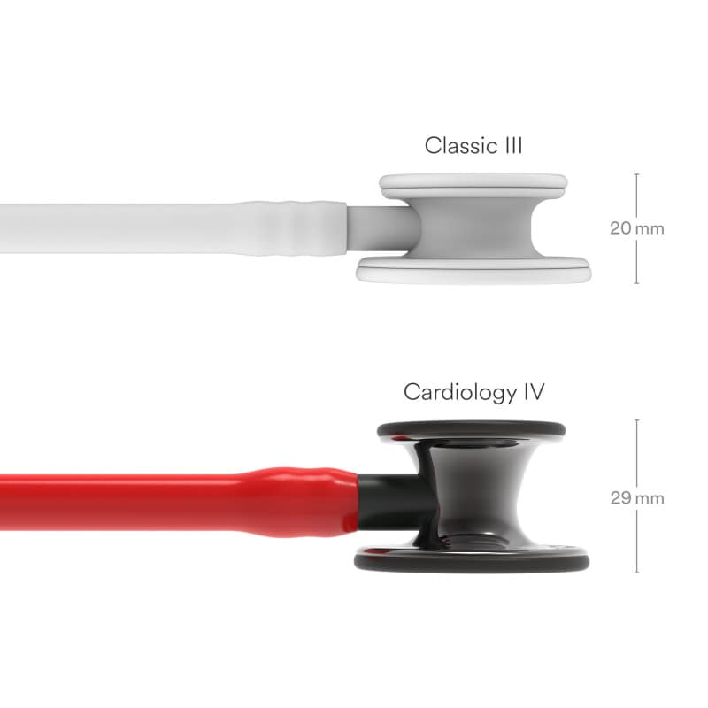 Littmann Cardiology IV Heart Edition red