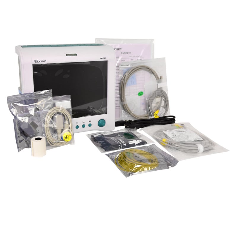 Biocare PM900 Patient Monitor without thermal printer with 3 EKG deviations