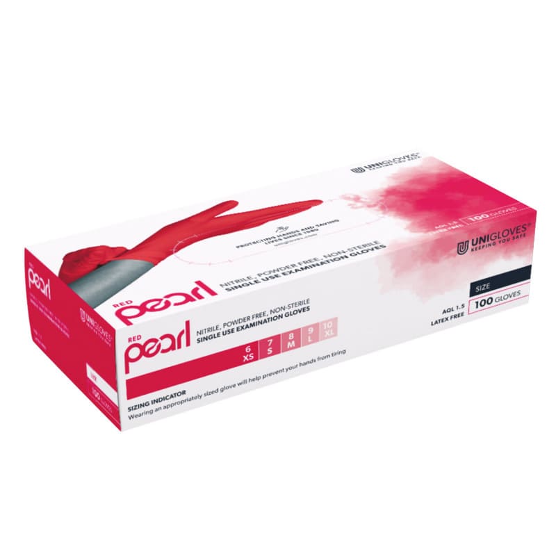 Unigloves Pearl Nitrile Gloves yellow | XL