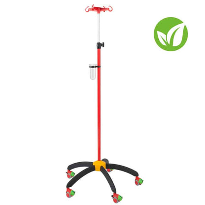 "Rainbow" Children's IV Stand yellow