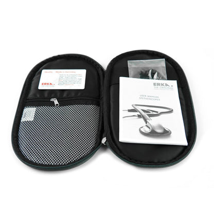 ERKA Precise Dual-Head Stethoscope burgundy