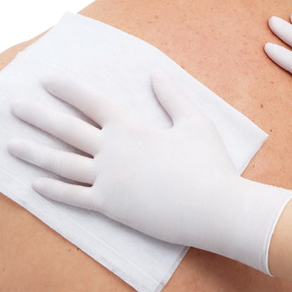Peha-soft Nitrile White Gloves L