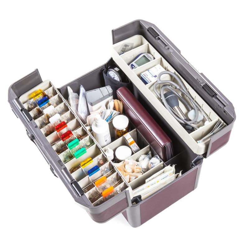 Hardshell Doctor's Case "Ideal" large | black