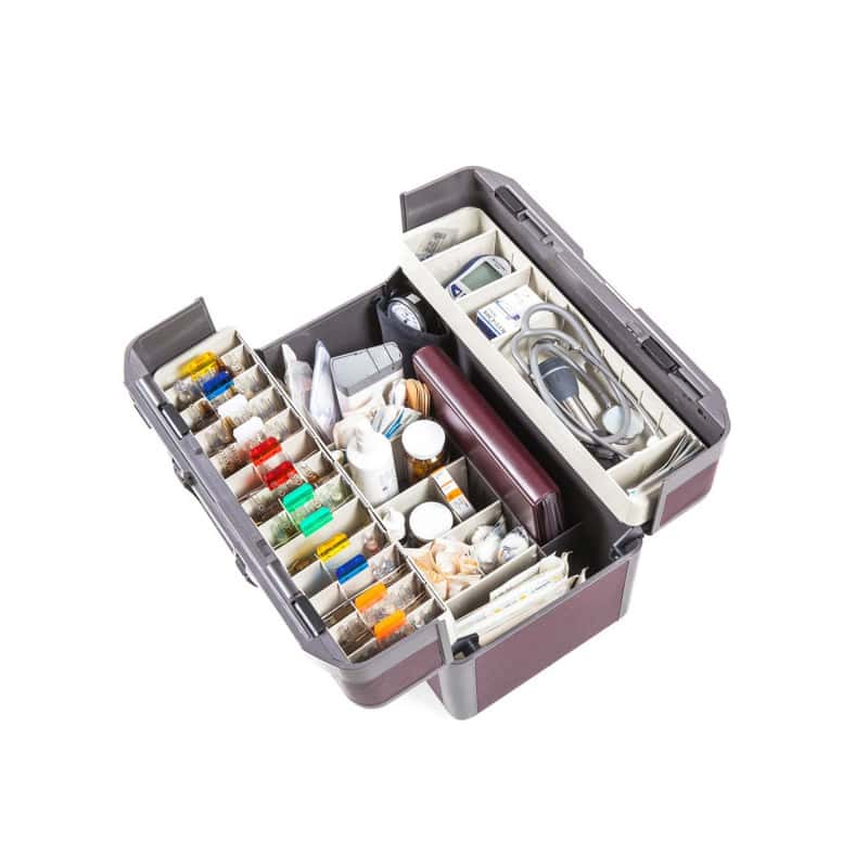 Dürasol "Ideal" Doctor's Case large | burgundy
