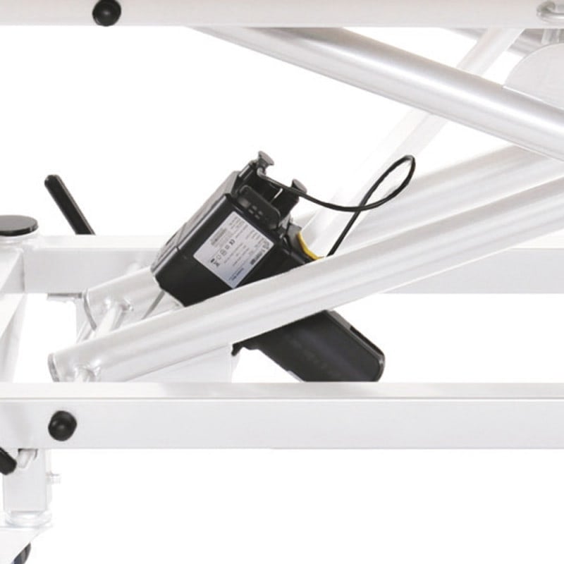 Height-Adjustable Treatment Table electric | ice blue