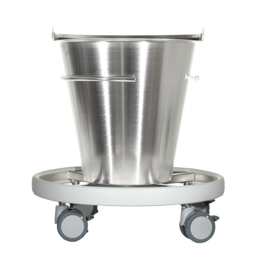 Operating Theatre Waste Bin with push handle