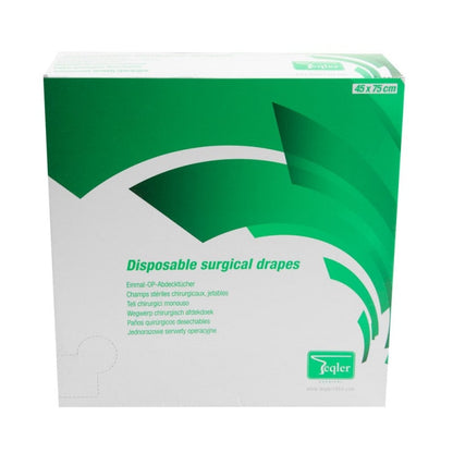 Fenestrated Surgical Drapes, Self-Adhering 75 x 90 cm