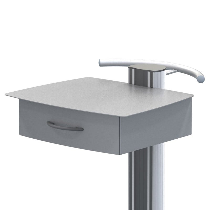 fuego Device Trolley with Drawer yellow