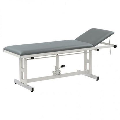 Medical Exam Table 80 cm wide, head depth adjustment | Grey