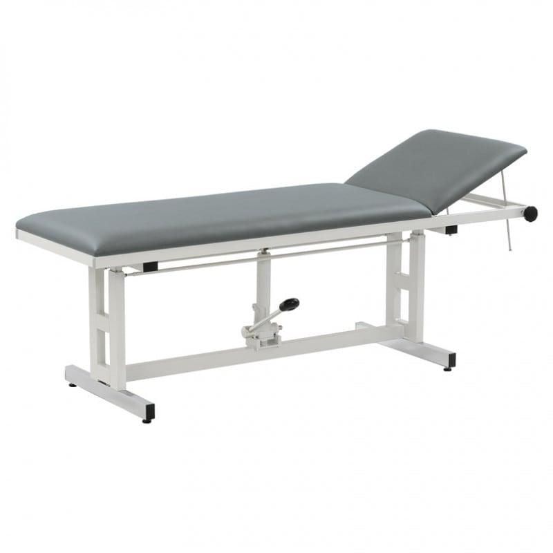 Medical Exam Table 65 cm wide, adjustable headrest (+40°) | Turquoise