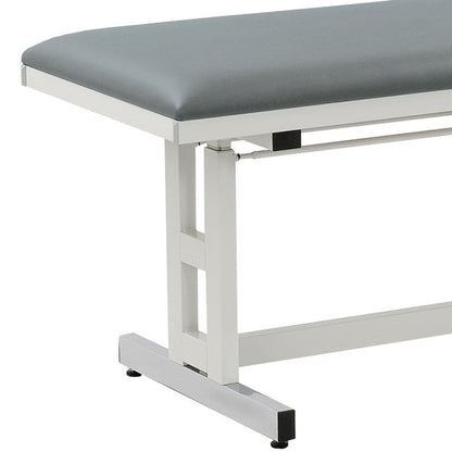 Medical Exam Table 65 cm wide, adjustable headrest (+40°) | Green