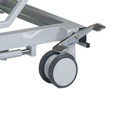 Height-Adjustable Patient Transport Trolley 80 cm | mandarin