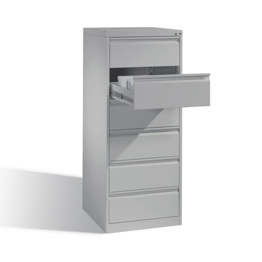 Acurado File Cabinet small | light grey-gentian blue
