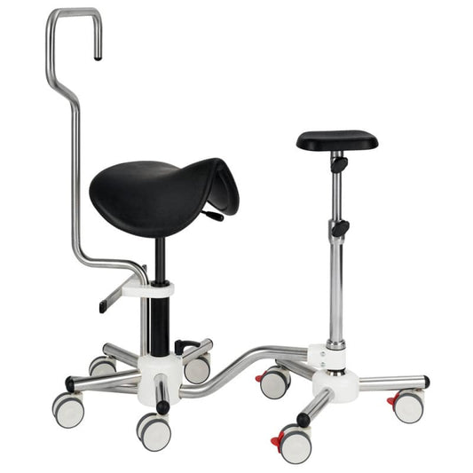 Combo Unit with Saddle Stool & Leg Rest deep