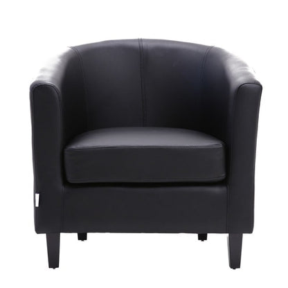 Armchair for Waiting Rooms red