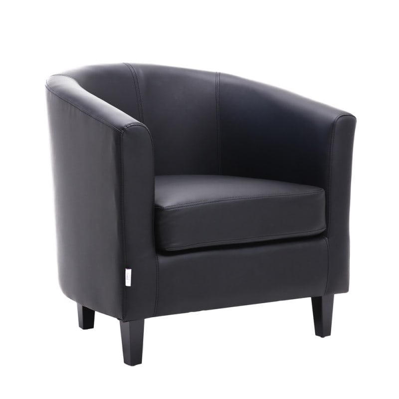 Armchair for Waiting Rooms red