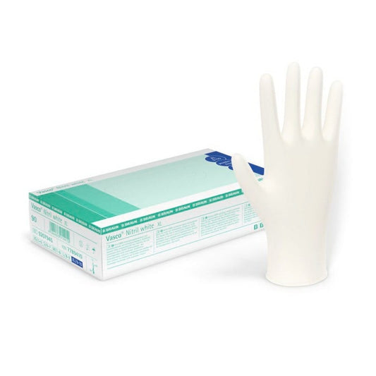 Vasco Nitril Safety Gloves white | XS