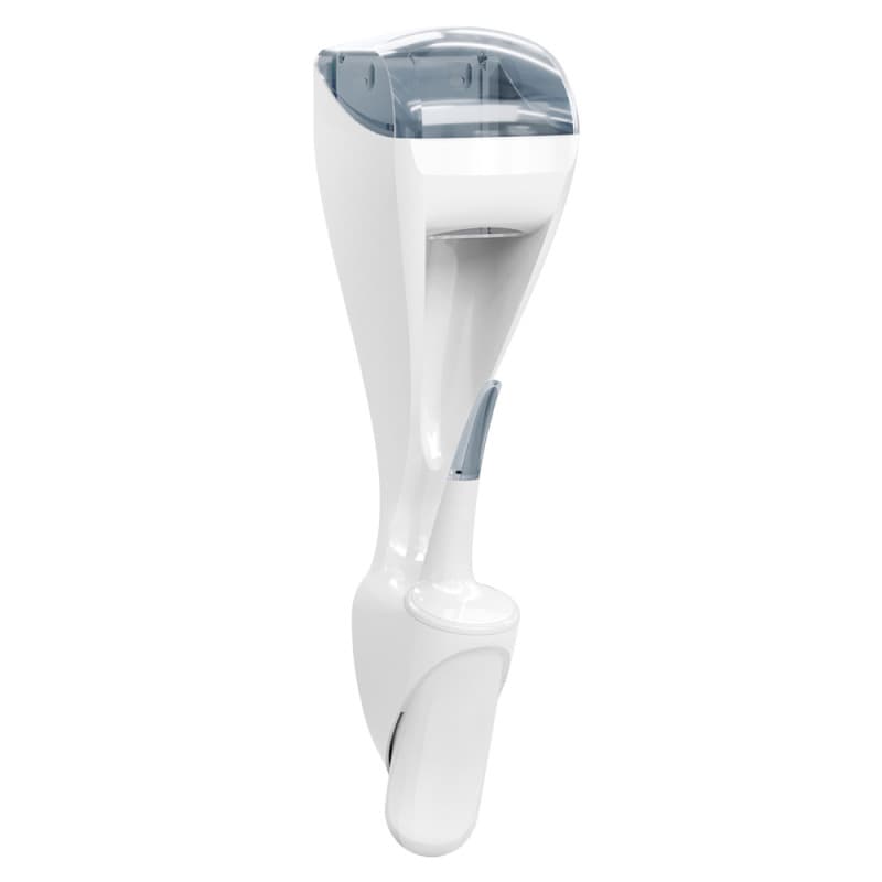 Duo Dispenser for Toilet Paper & Brush stone