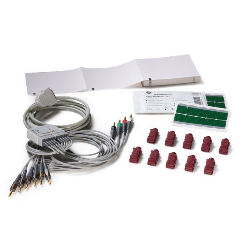 GE MAC 600 ECG System with external memory and PDF option