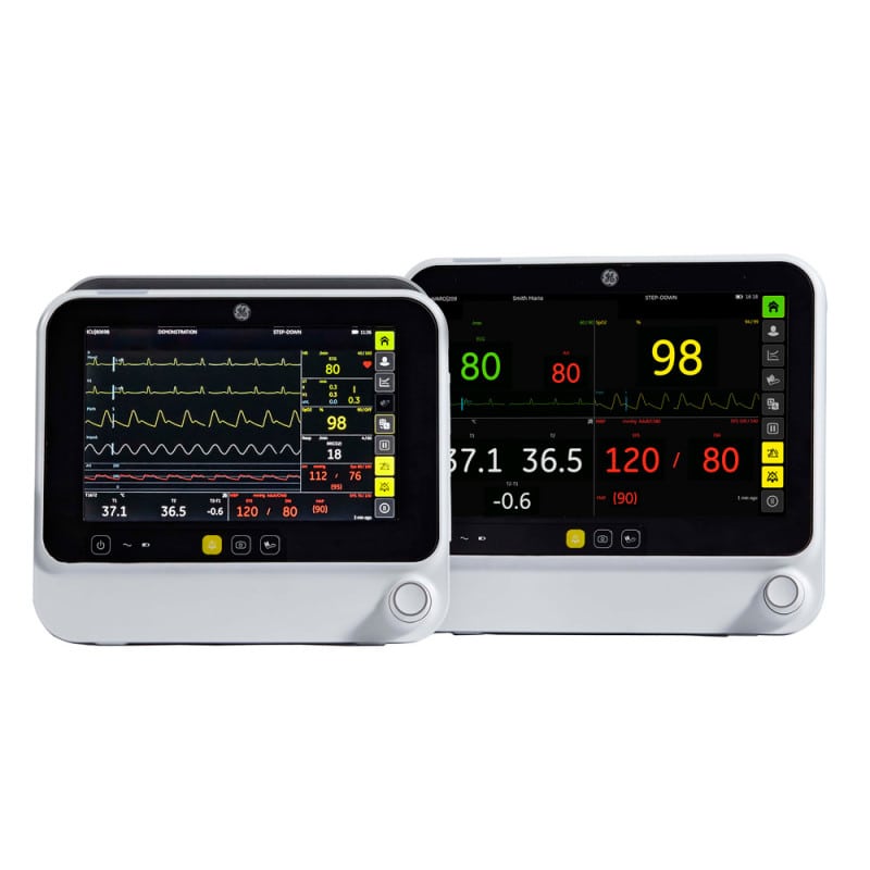 GE Healthcare Patient Monitor B125 (12.1) | with GE SpO2 & printer