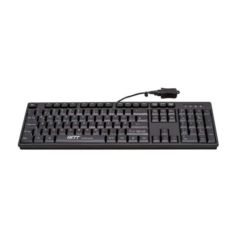 GETT Plastic Keyboard IP68 black | UK