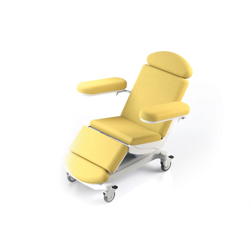 Phlebotomy and Dialysis Chair «Micra» coral