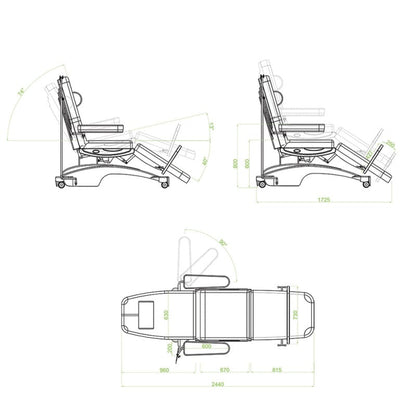 Dialysis Chair «Diasit» grey