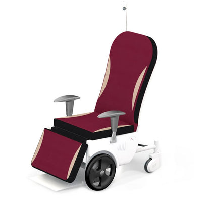 Patient Transport Chair «Gamma» coral