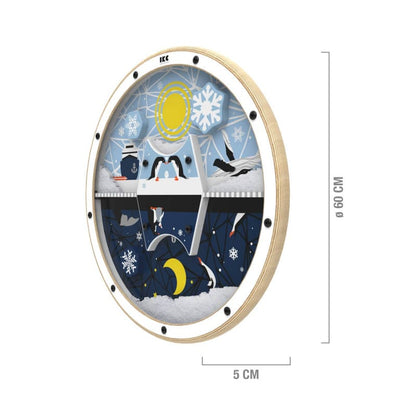 IKC Rotating Wall Game "Day & Night" «White»