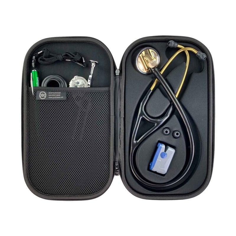 cardiopod II Stethoscope Case caribbean blue
