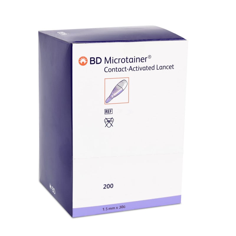 BD Microtainer Lancet blue