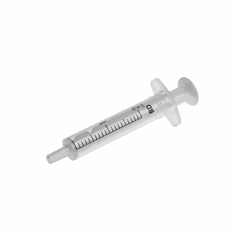 BD Discardit II Syringes 2 ml