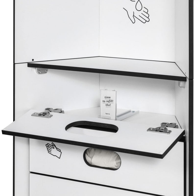 hygn.me Station I configuration 3 | white