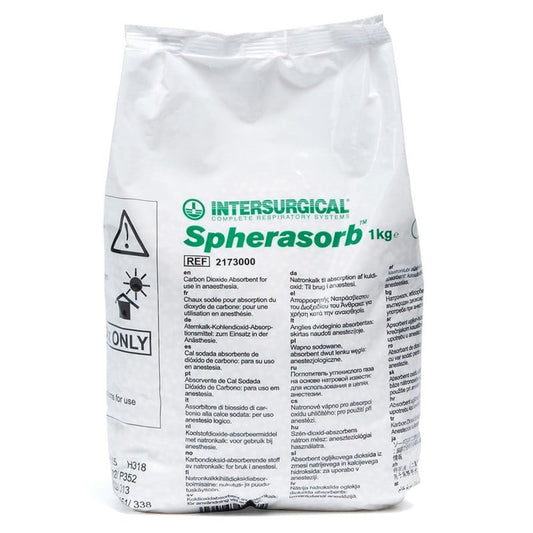 "Spherasorb" Soda Lime from Intersurgical IS Can™ absorbent cartridge