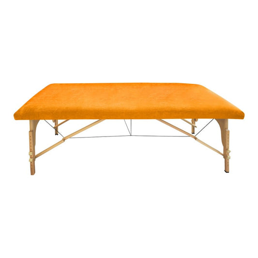 Treatment Couch Cover with Drawstring Fastener natural