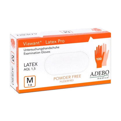 Viawant Latex Pro Examination Gloves M