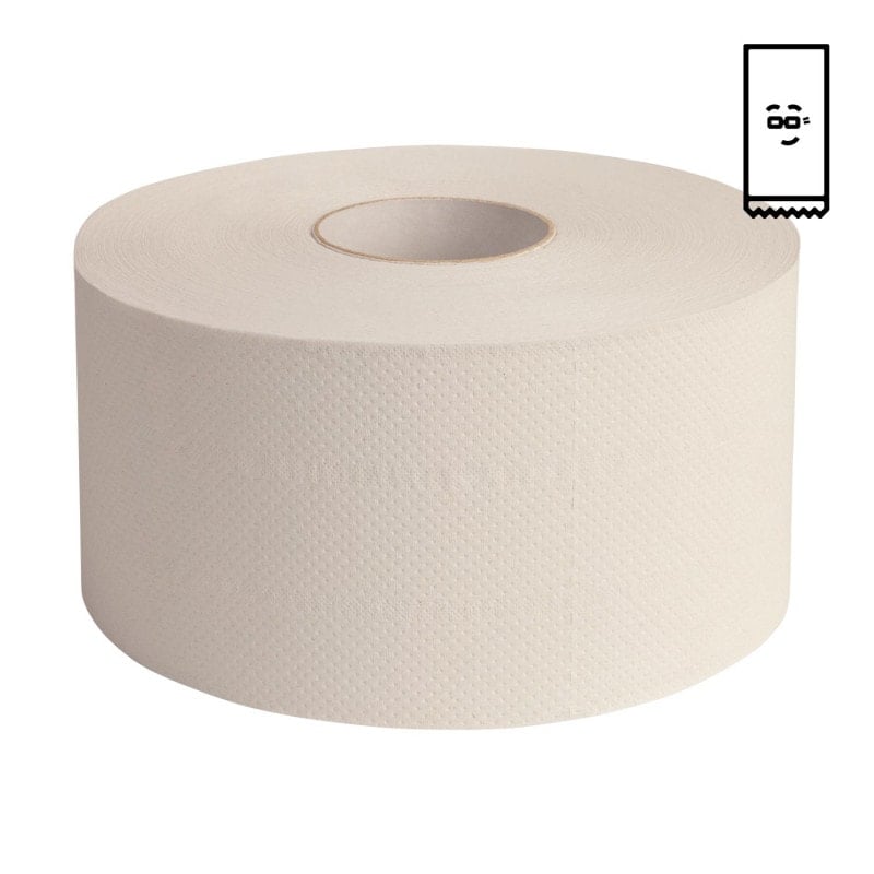 Eco-Friendly Jumbo Roll Toilet Paper Maxi (Ø 25.5 cm)