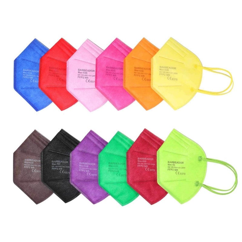 Coloured FFP2 Mask red