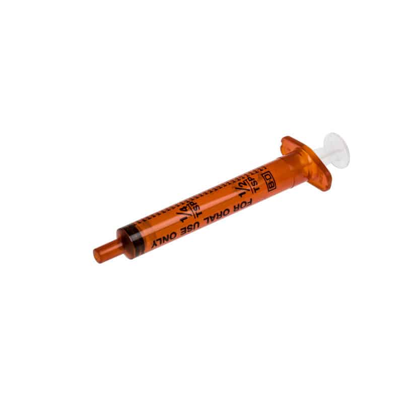 BD Oral Syringes, light-protected 3 ml
