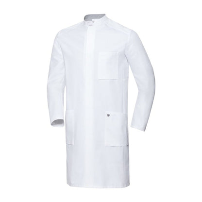 Men's Lab Coat with Stand-Up Collar 52n