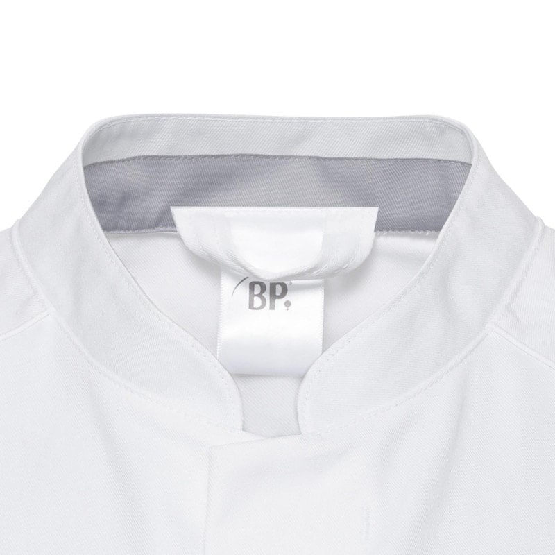 Men's Lab Coat with Stand-Up Collar 60n