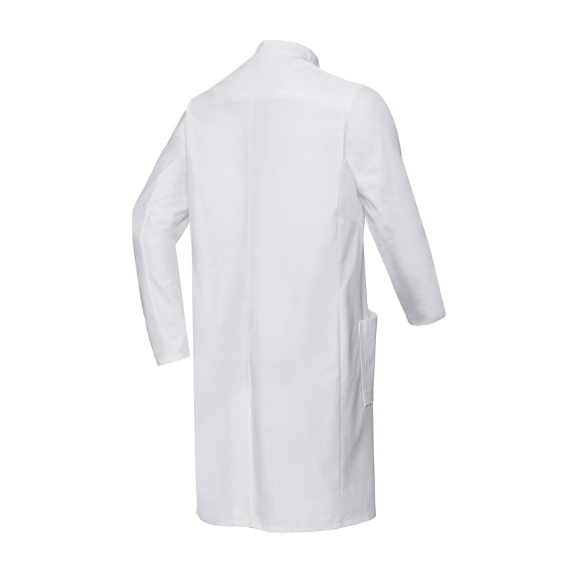 Men's Lab Coat with Stand-Up Collar 60n
